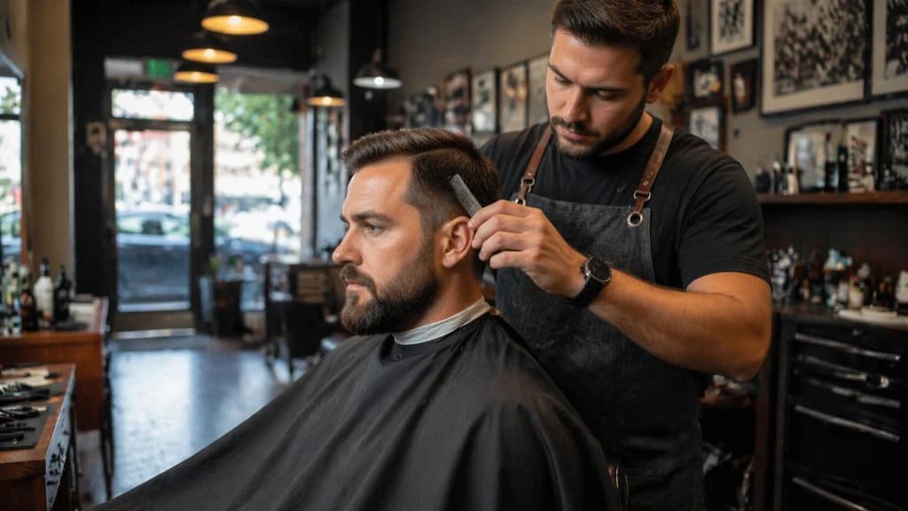 Barbershop growth program — FuelLabs Digital case study hero.