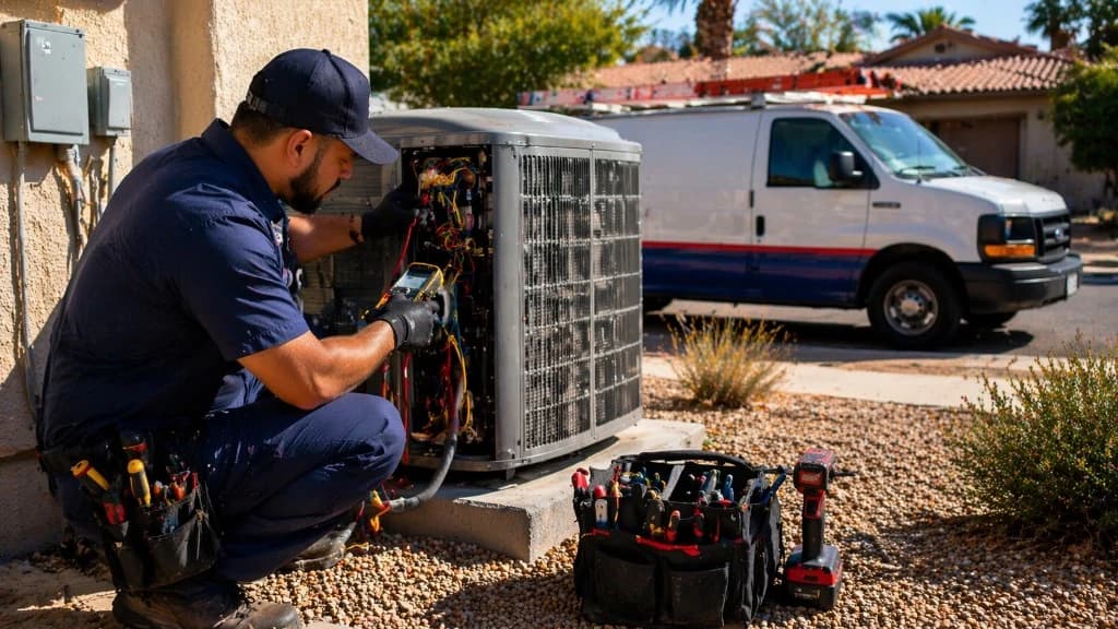 HVAC growth program — FuelLabs Digital case study hero.