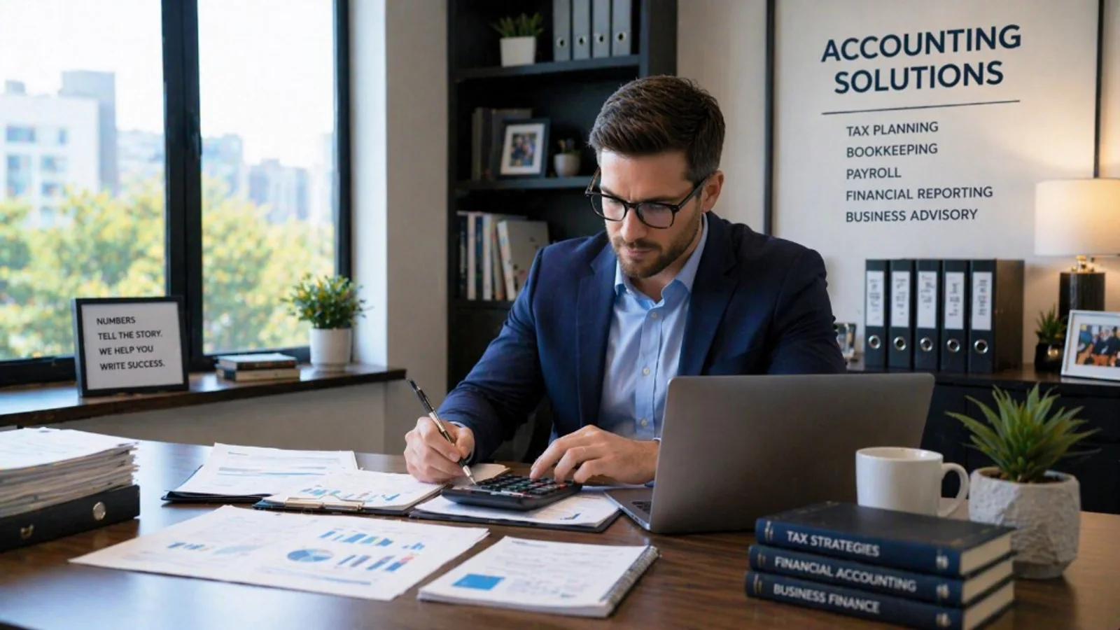 Accounting firm lead generation analytics.