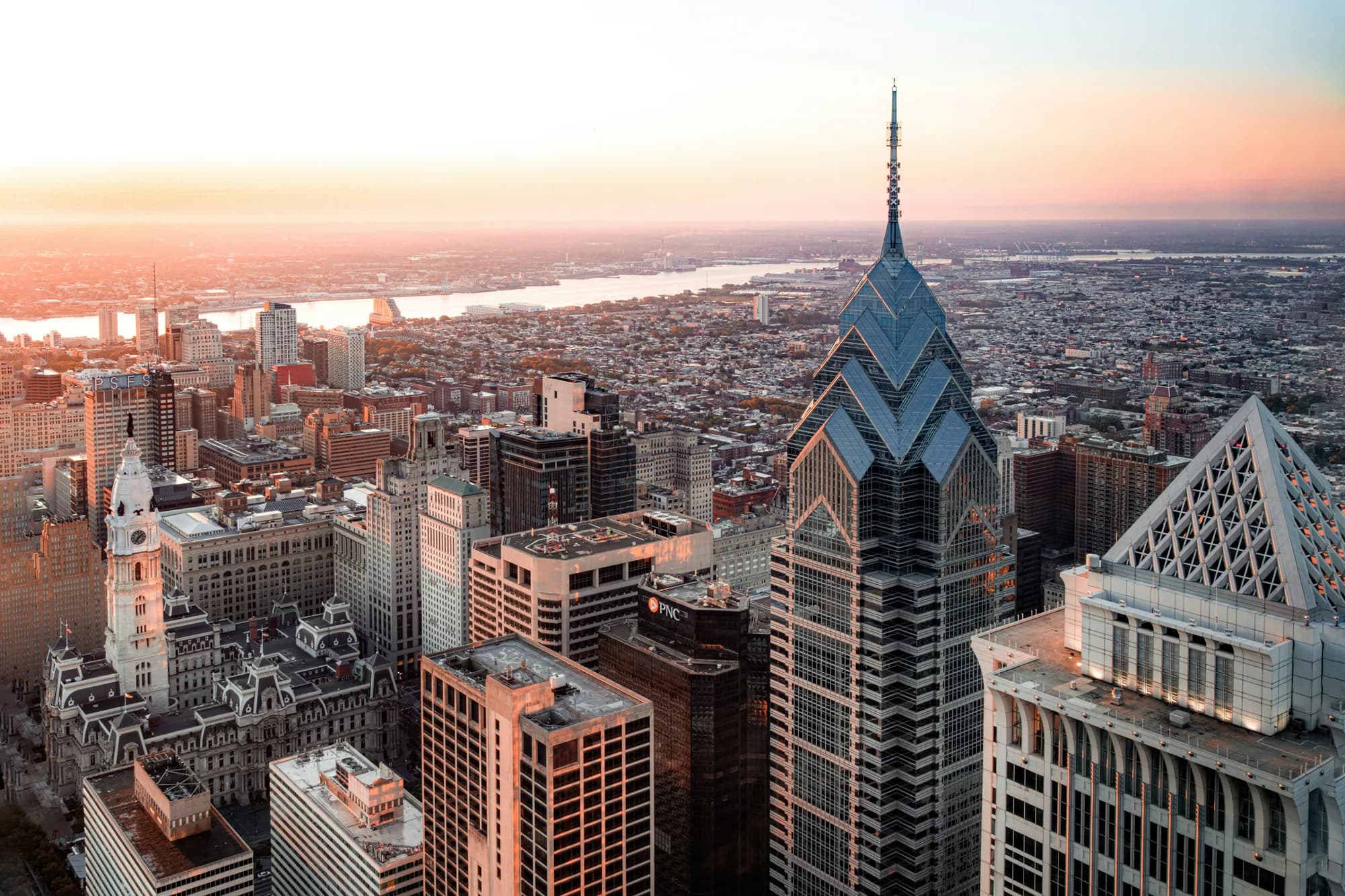 Philadelphia, Pennsylvania Center City skyline